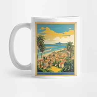 Salvador Bahia Brazil Vintage Tourism Travel Poster Art Mug